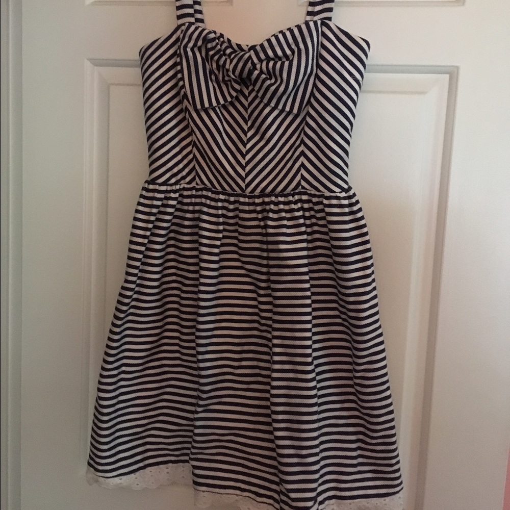 Adorable Pinstriped Dress
