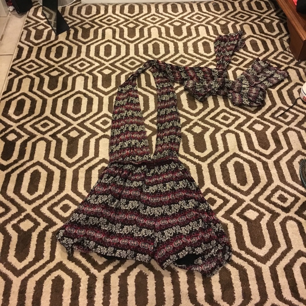 LF Tie-Up Romper