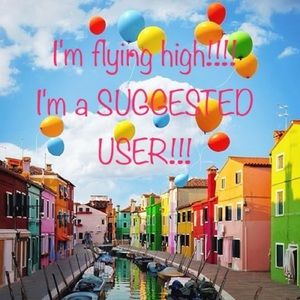 🎉🎉I'm a SUGGESTED USER!!!  🎉🎉