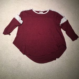 Maroon Madewell top