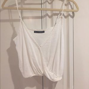 Brandy Melville Wrap Crop Top