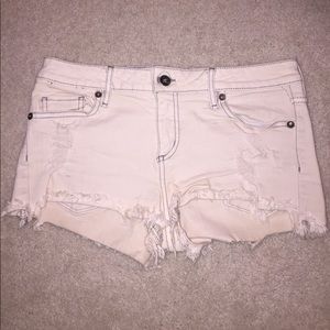 Off white Pacsun jean shorts