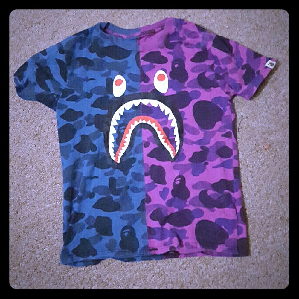 Wgm bape shirt