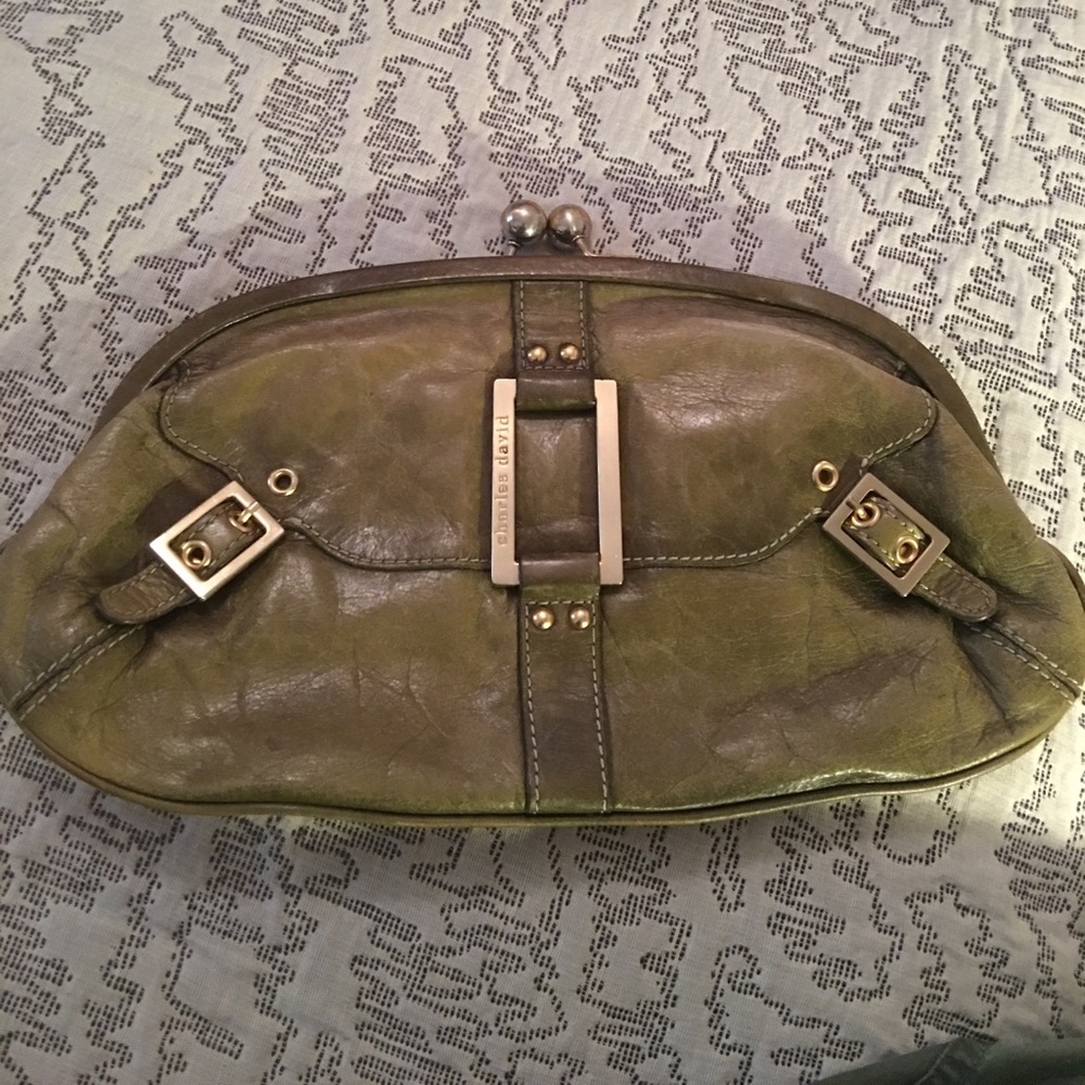 Vintage Charles David clutch bag