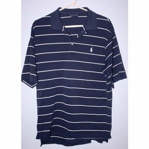 Men's Striped Golf Shirt Polo by Ralph Lauren