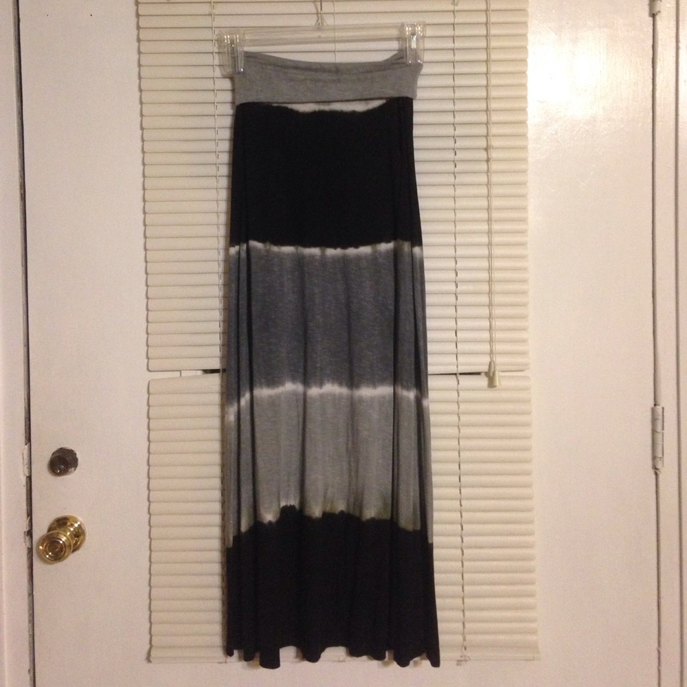 Boho maxi skirt