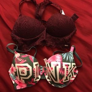 PINK bras