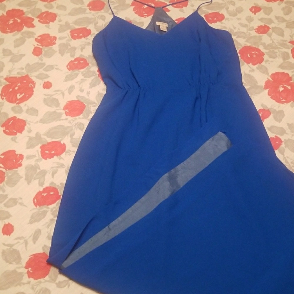 Royal blue J Crew maxi