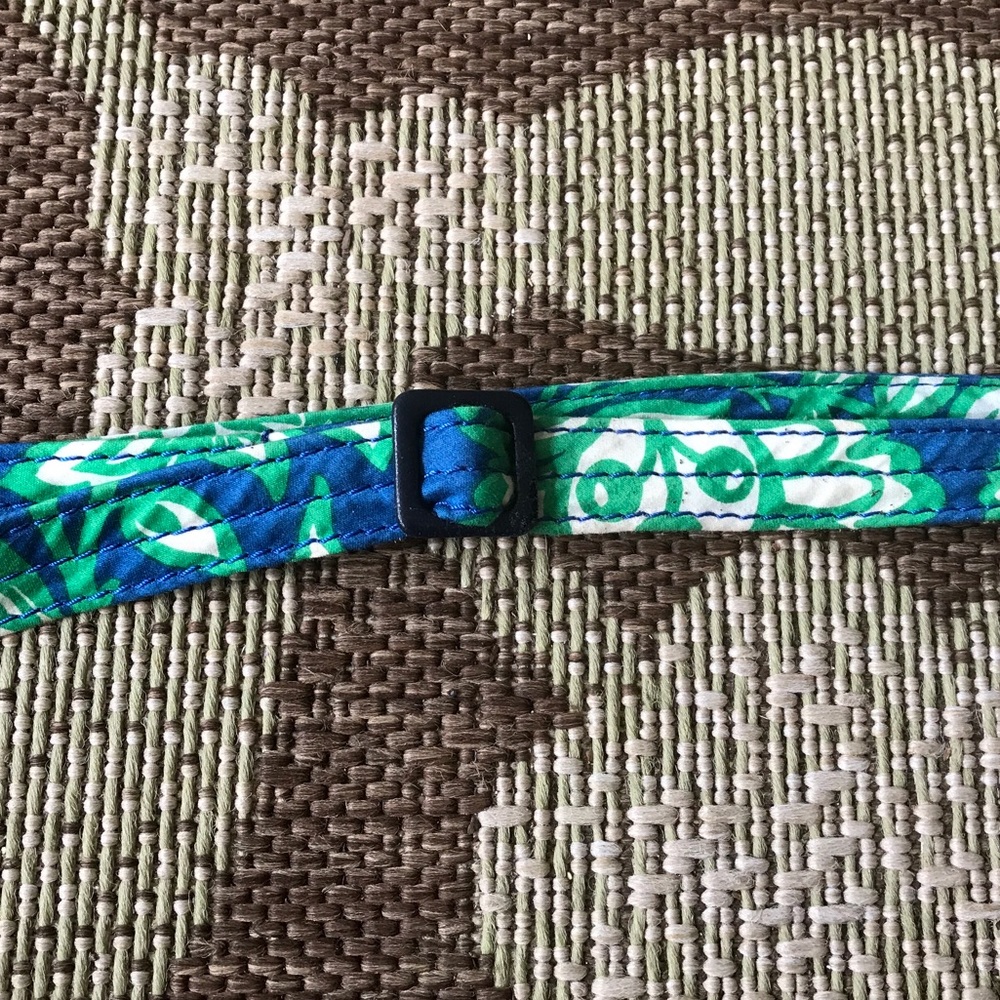 SOLD Tropical quilt belt