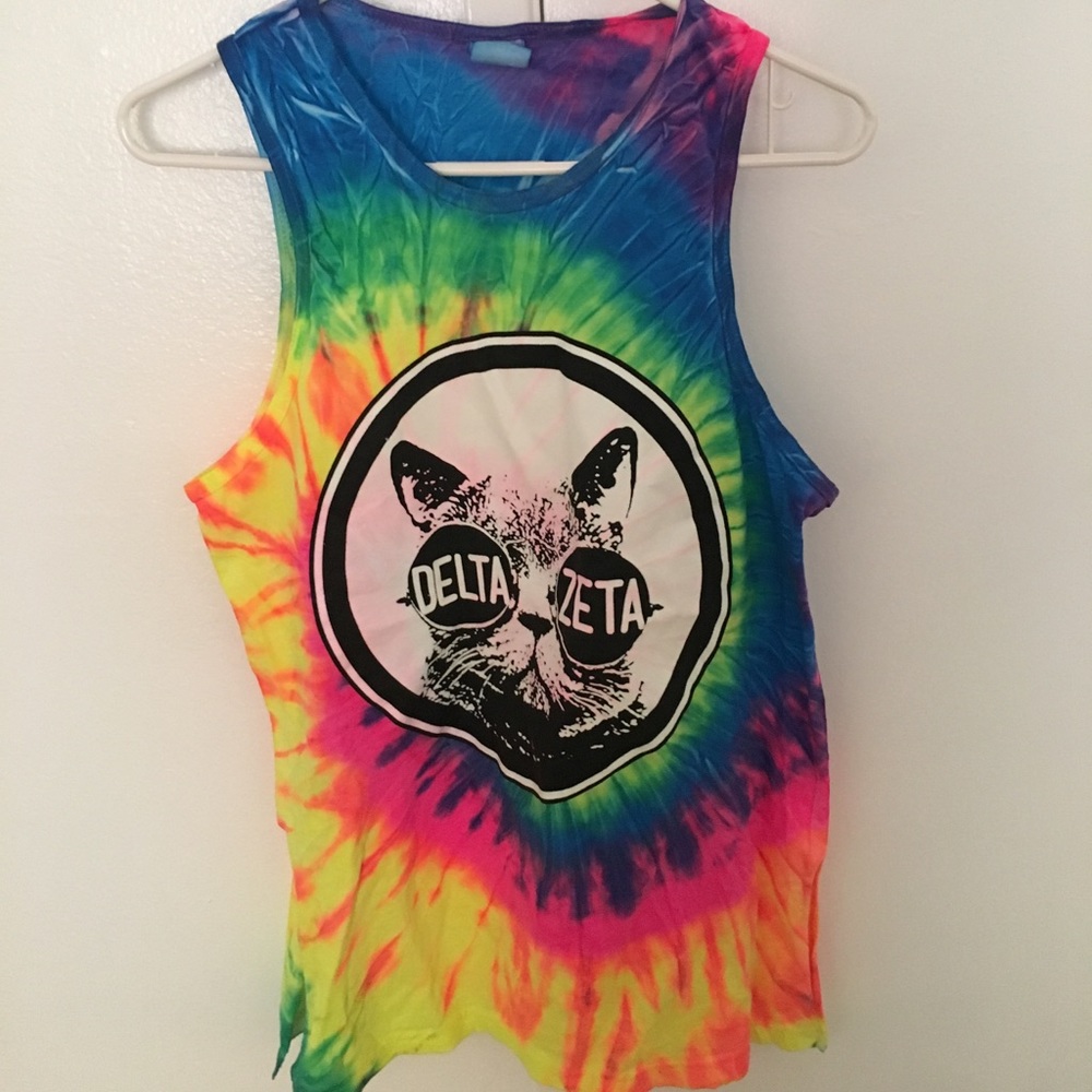 Delta Zeta Tie Dye Tank