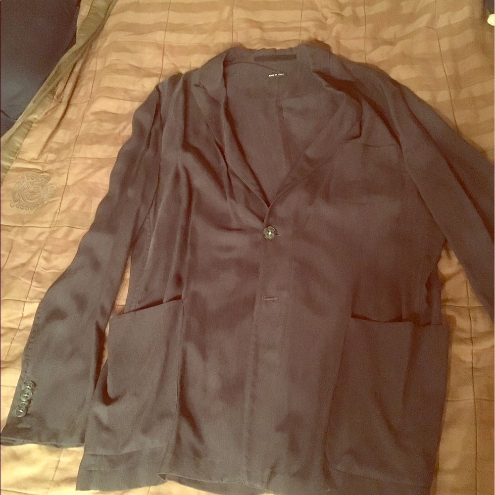 Giorgio Armani stretch blazer deconstructed