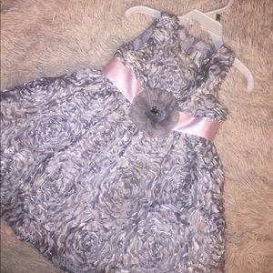 Toddler Silver Dress