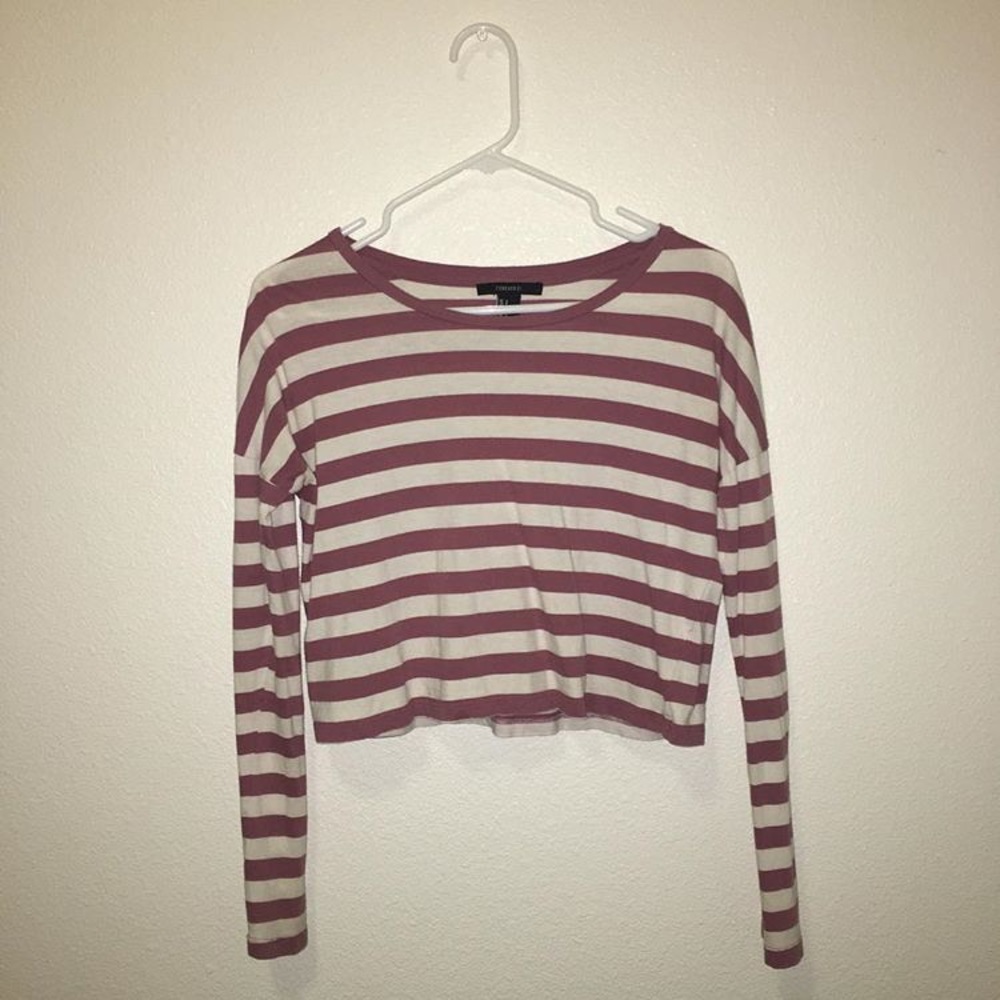 Cropped long sleeve skirt