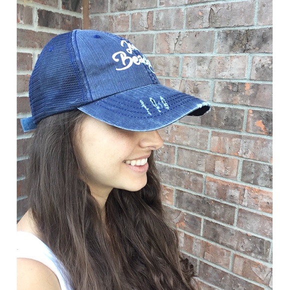 ▫️SOLD OUT▫Just Beachy Trucker Hat - Picture 2 of 5