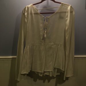 White F21 Top!! NEVER WORN!