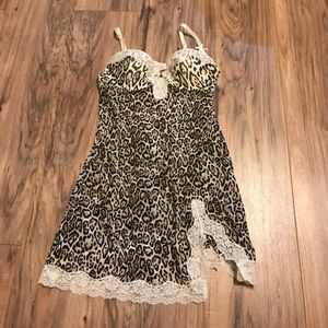 Sexy VS Cheetah Print Negligee