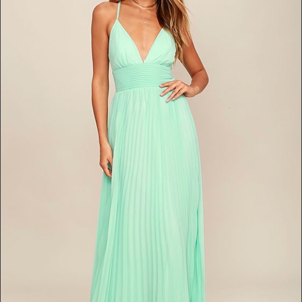 Lulu's Mint Maxi Dress - Depths of My Love