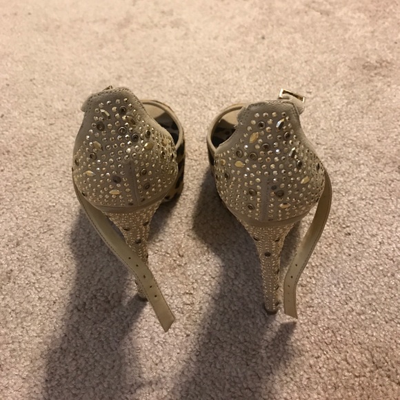 Sexy Leopard peep toe heels - Picture 3 of 4