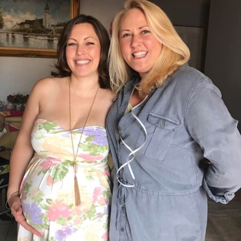 ASOS knit floral print sweetheart necked dress