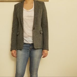 Theory Grey Tweed Blazer - NWT