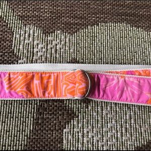 Tropical tribal preppy belt