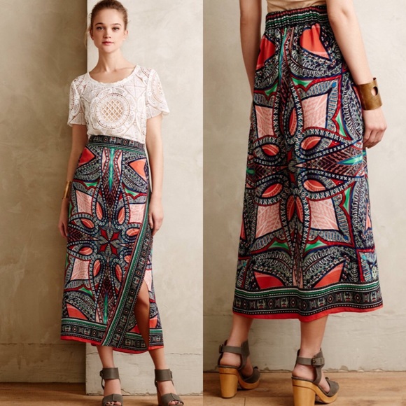Anthropologie Dresses & Skirts - Anthropologie Maeve Geoda Maxi Skirt