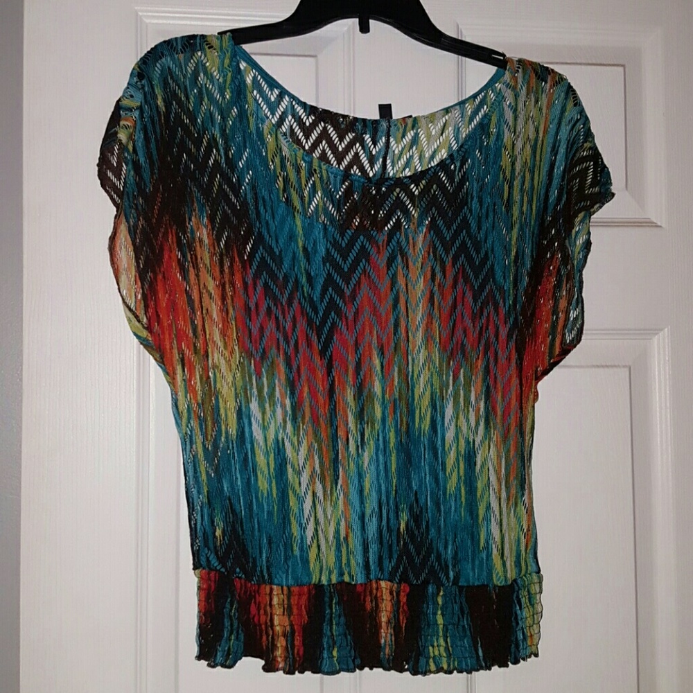 Multicolor top