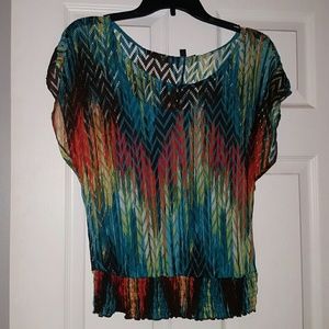 Multicolor top