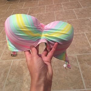 Victoria Secret Swim Top - rainbow - 34D