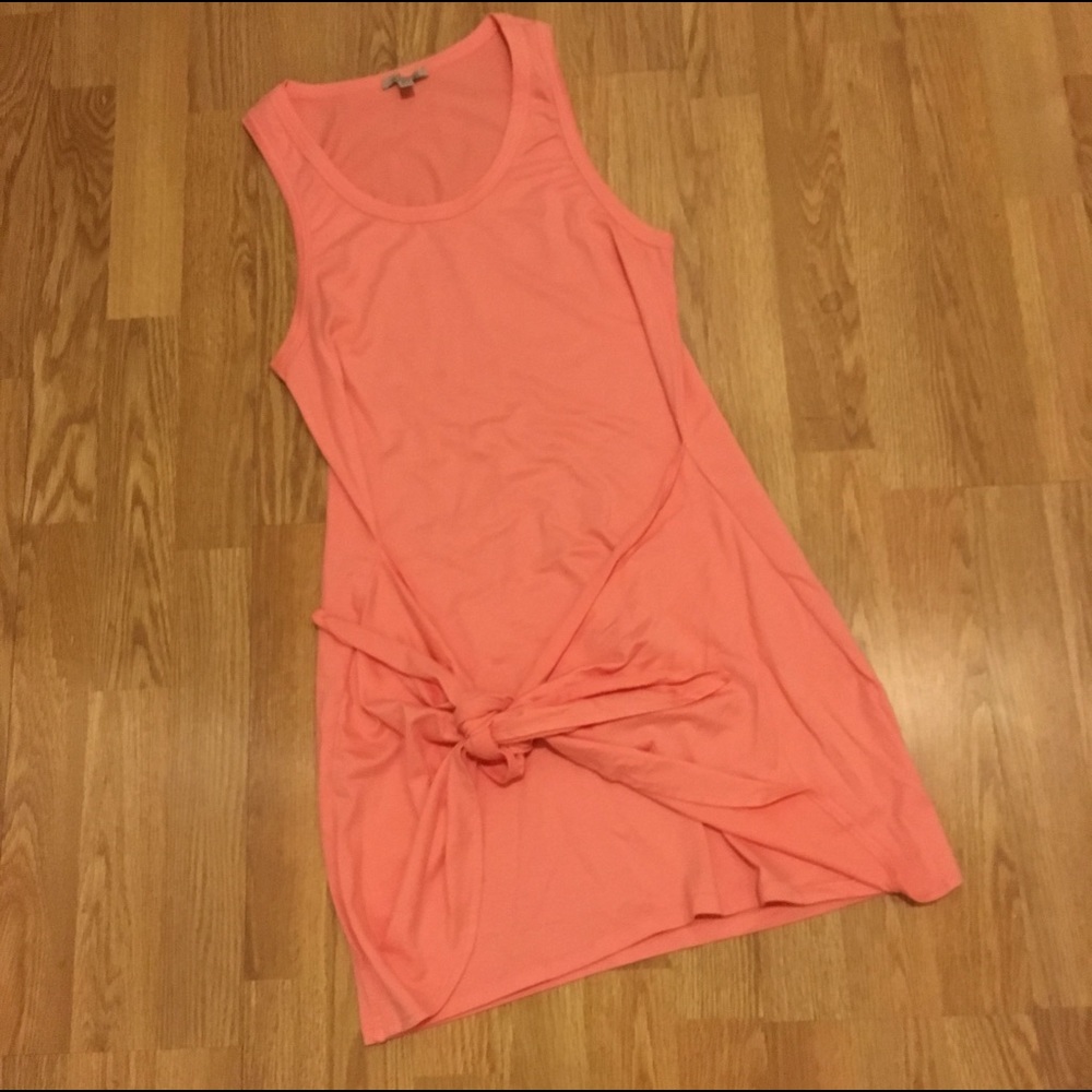 Zara Coral Dress for summer ☀️