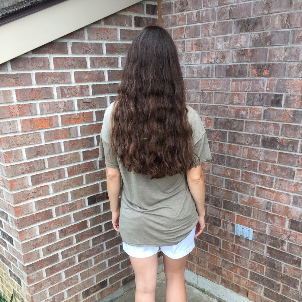 🐰SALE🐰▫️LAST▫️Roadtrip Beachy GREEN Cut-Out Top - Picture 3 of 6