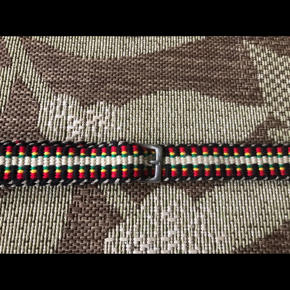 SOLD Super soft Rasta belt
