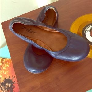 Lucky brand blue slip on shoes