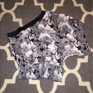 Women one shoulder blouse