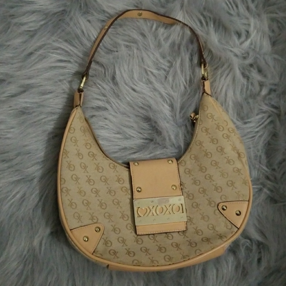 Tan XOXO Purse