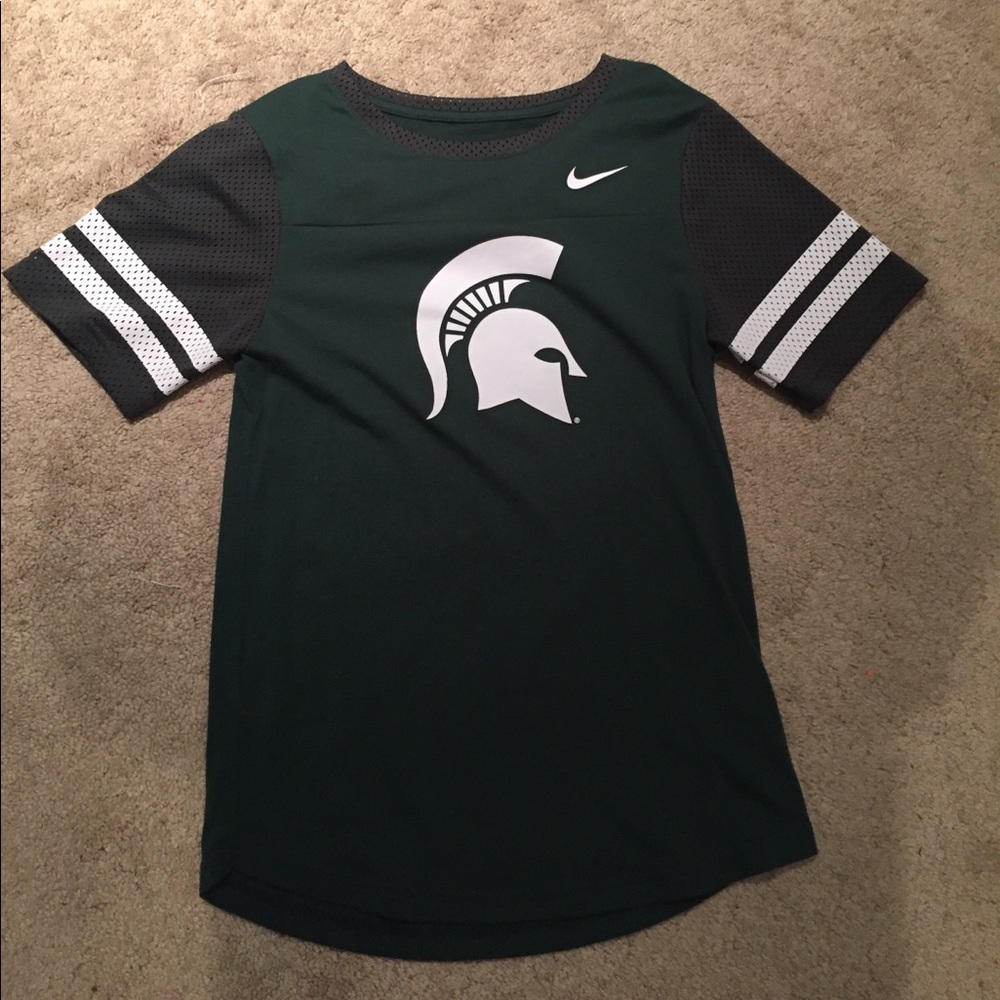 Nike msu Spartan top