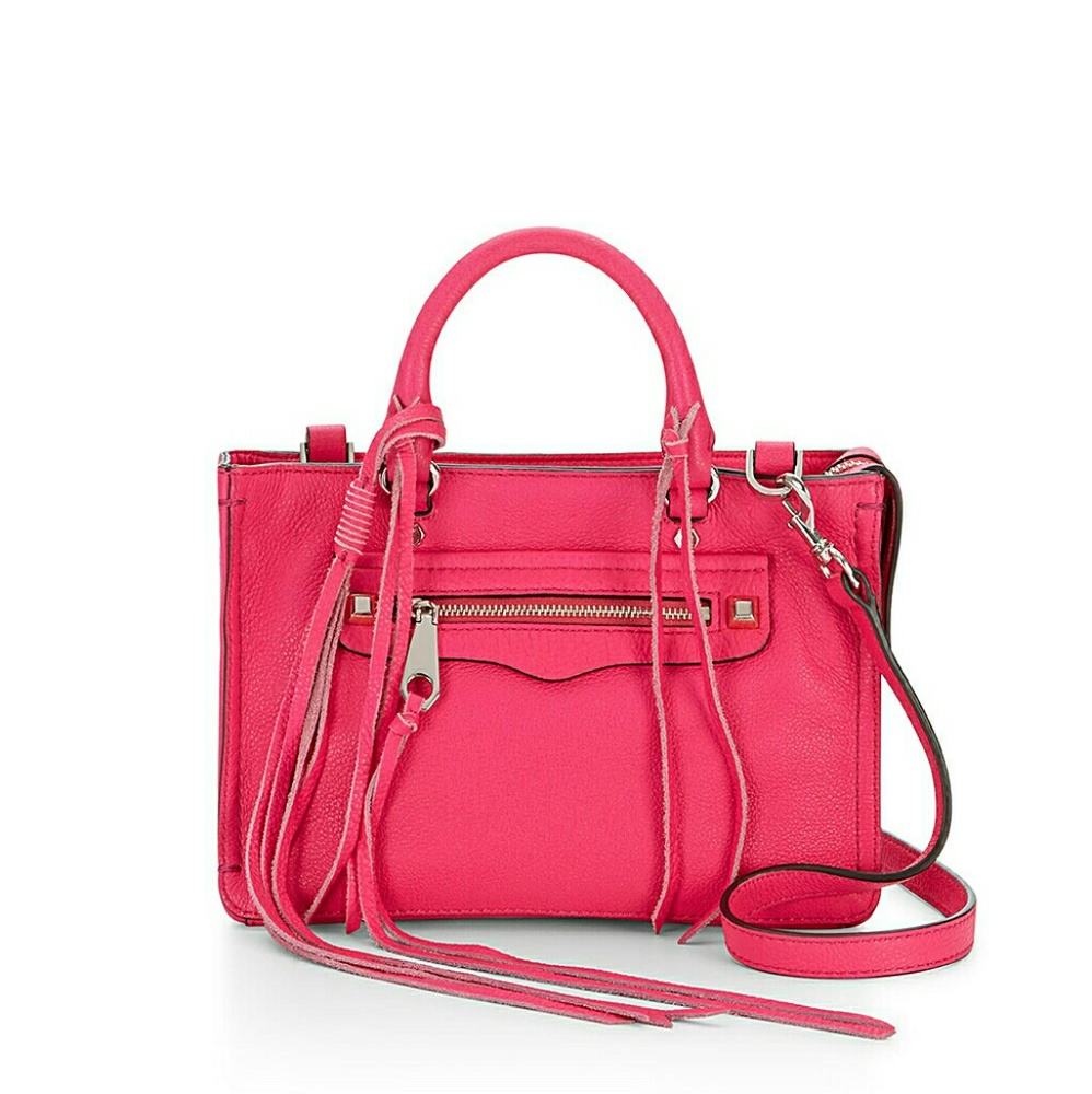 Rebecca Minkoff Micro Regan Crossbody Flamingo