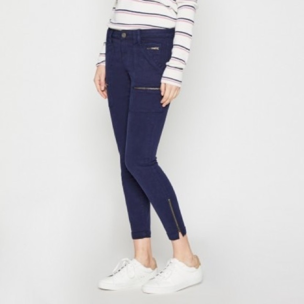 JOIE NAVY PARK SKINNY PANTS