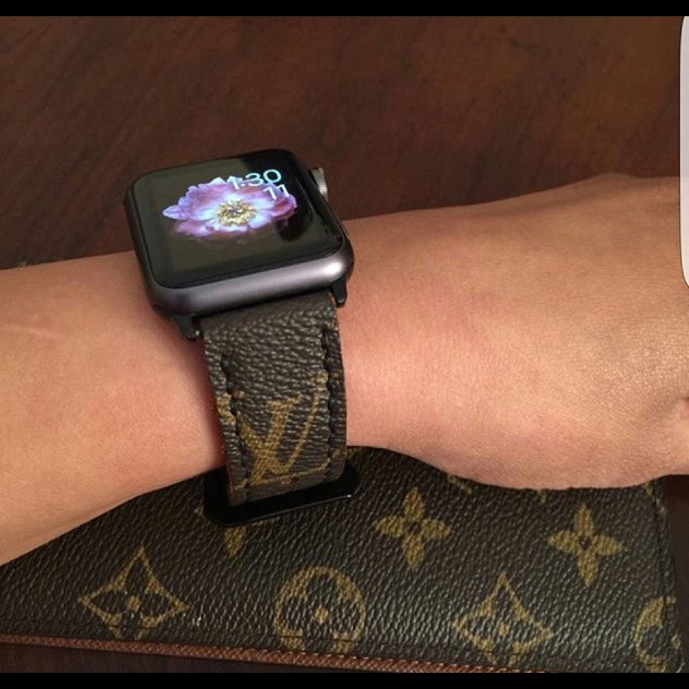 Louis Vuitton Vintage Apple Watch Band Authentic
