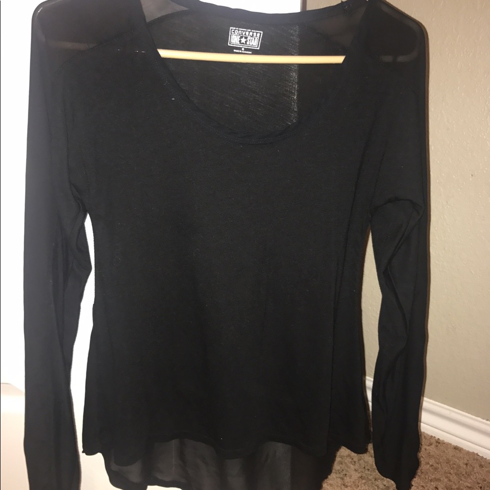 Converse Black Long Sleeve