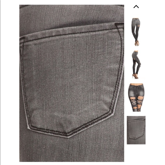 Extreme Destructed Skinny Jean - Picture 6 of 8