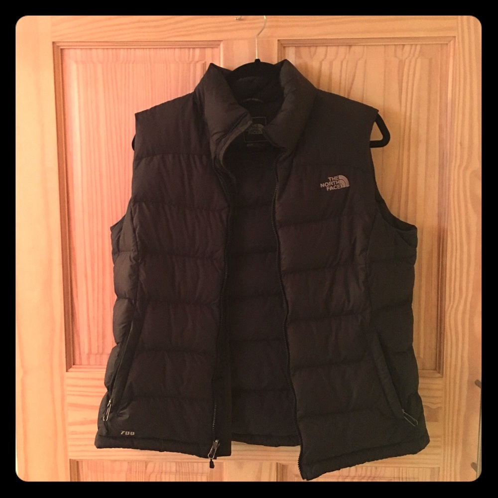 Black North Face Vest