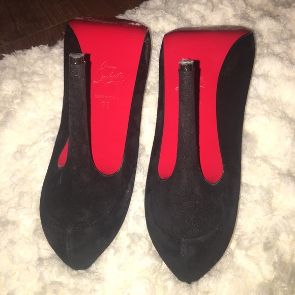 Christian Louboutin suede pumps - Picture 4 of 7