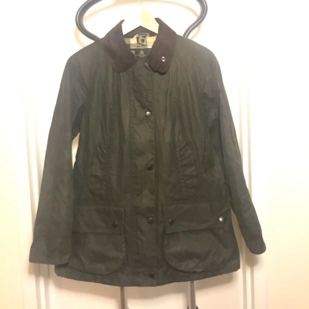 Women's Size US 6 Forest Green Barbour Jacket