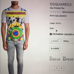 DSQUARED2 - graphic tshirt