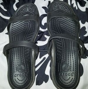 Croc sandals