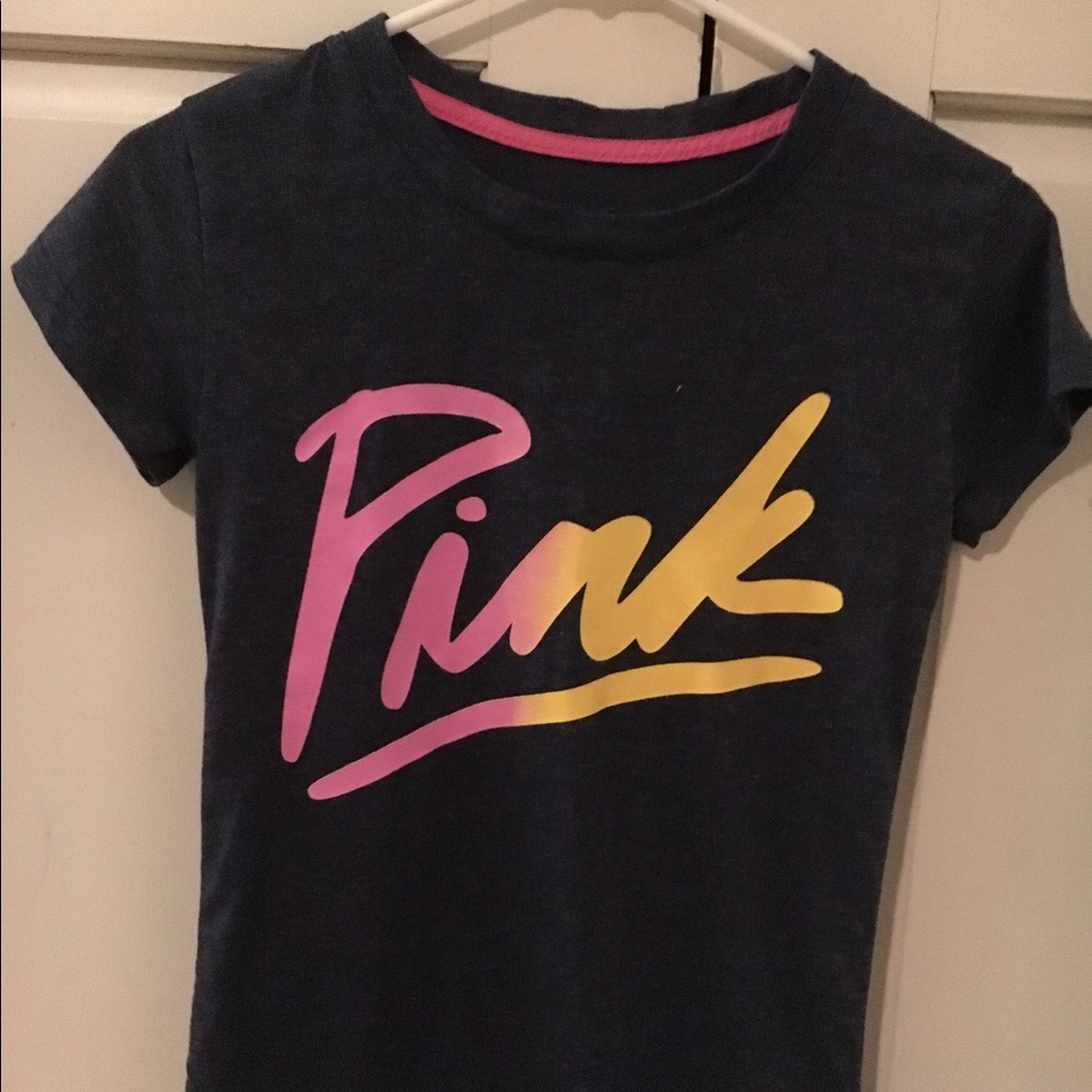 PINK jersey knit tee