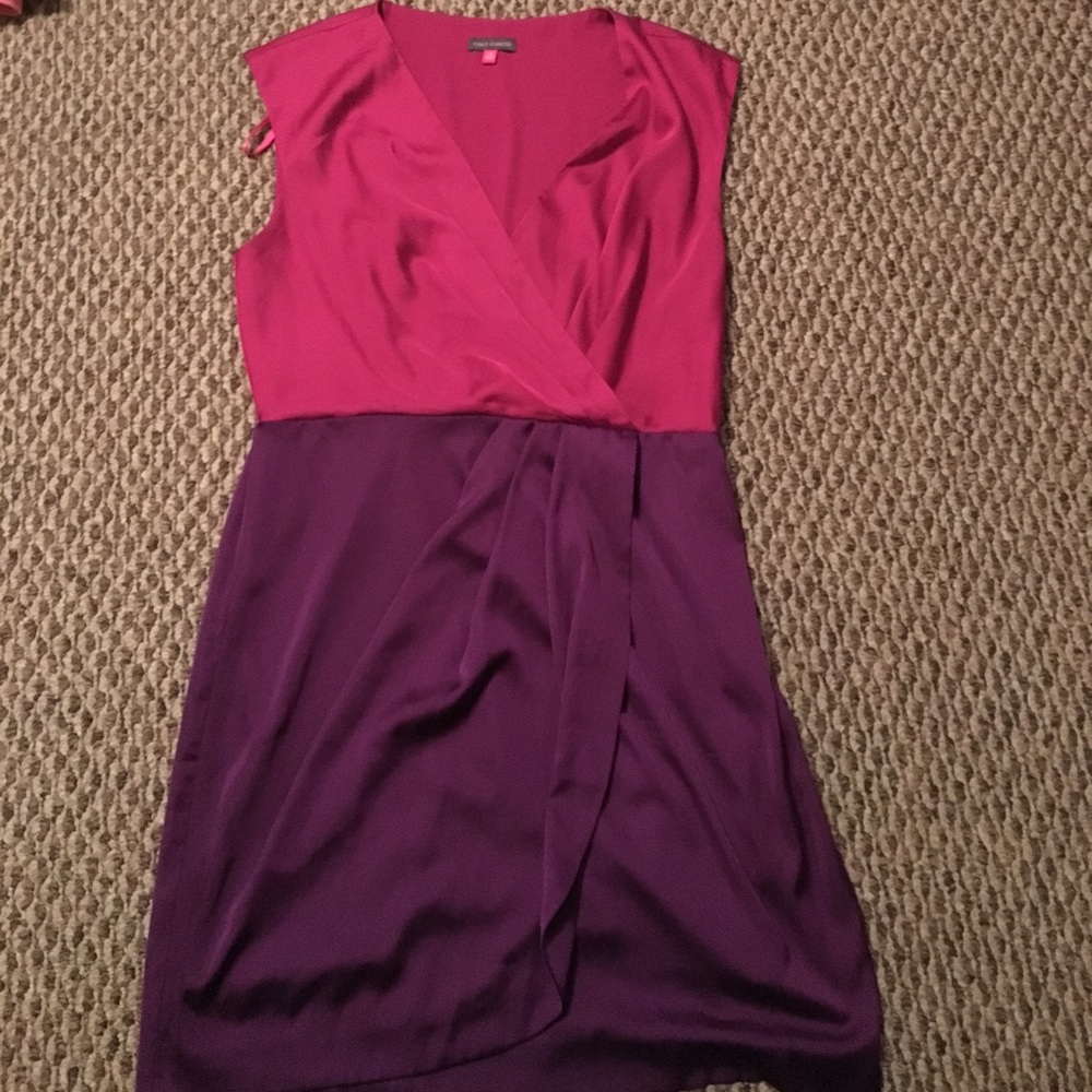 Purple and Maroon Evening/ Cocktail dress