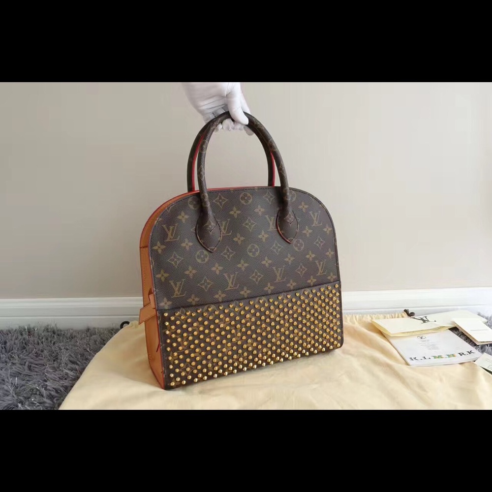 Louis Vuitton × Christian Louboutin handbag