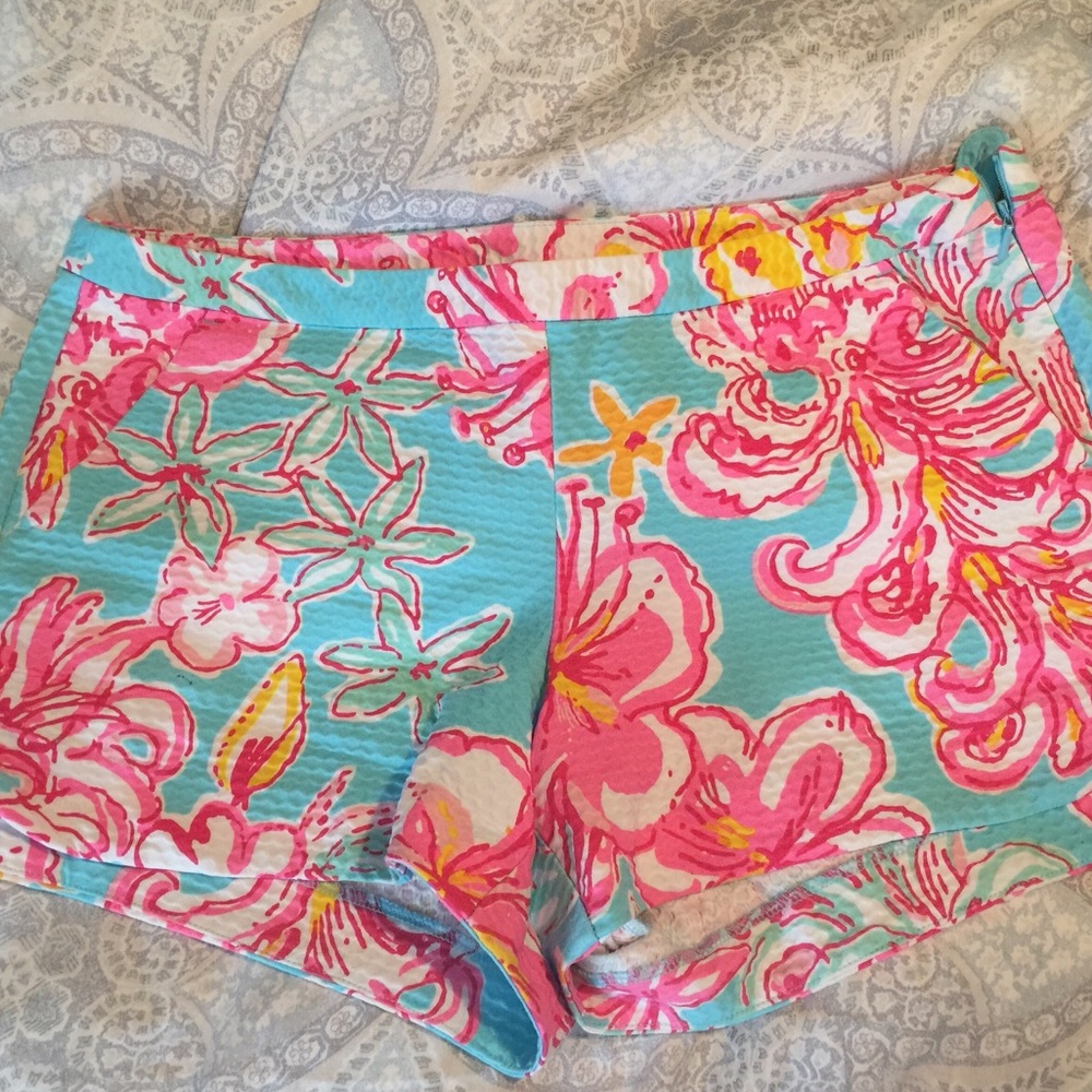 Lilly Pulitzer Adie short Lolita EUC sz 8